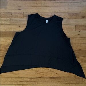 Zenana Outfitters Black Muscle Tee